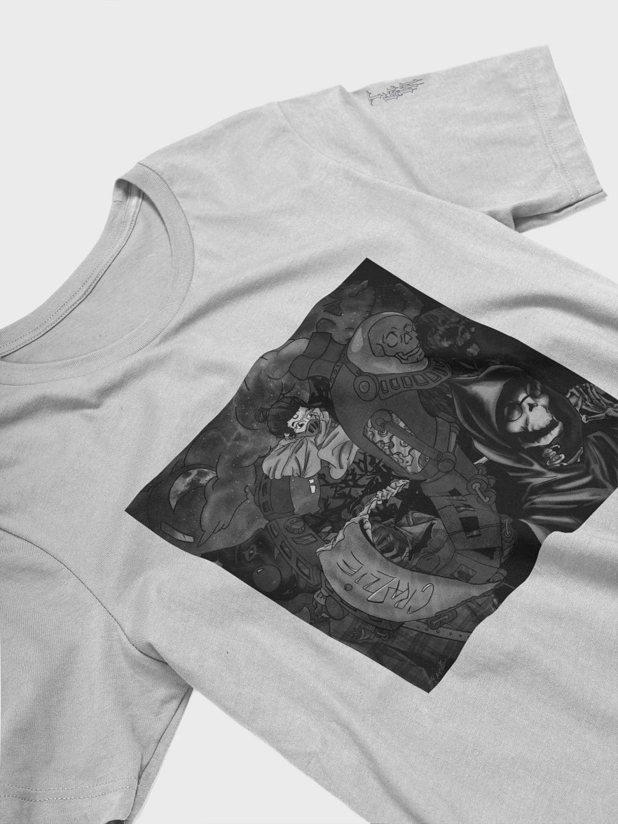 Crazzie Train Tee (B&W) product image (31)