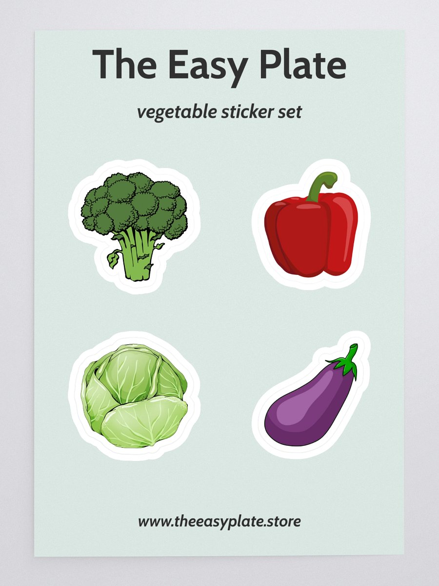 Vibrant Veggie Sticker Set product image (3)