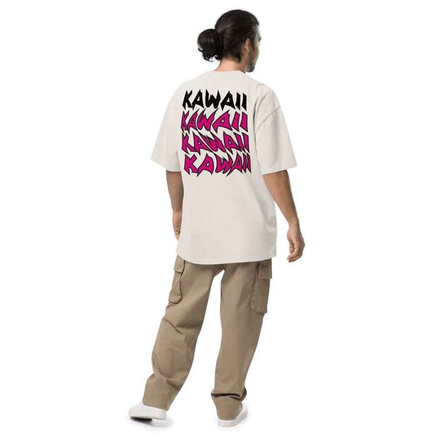 BUIII Kawaii Pink Variant: Premium Oversized T-Shirt product image (7)
