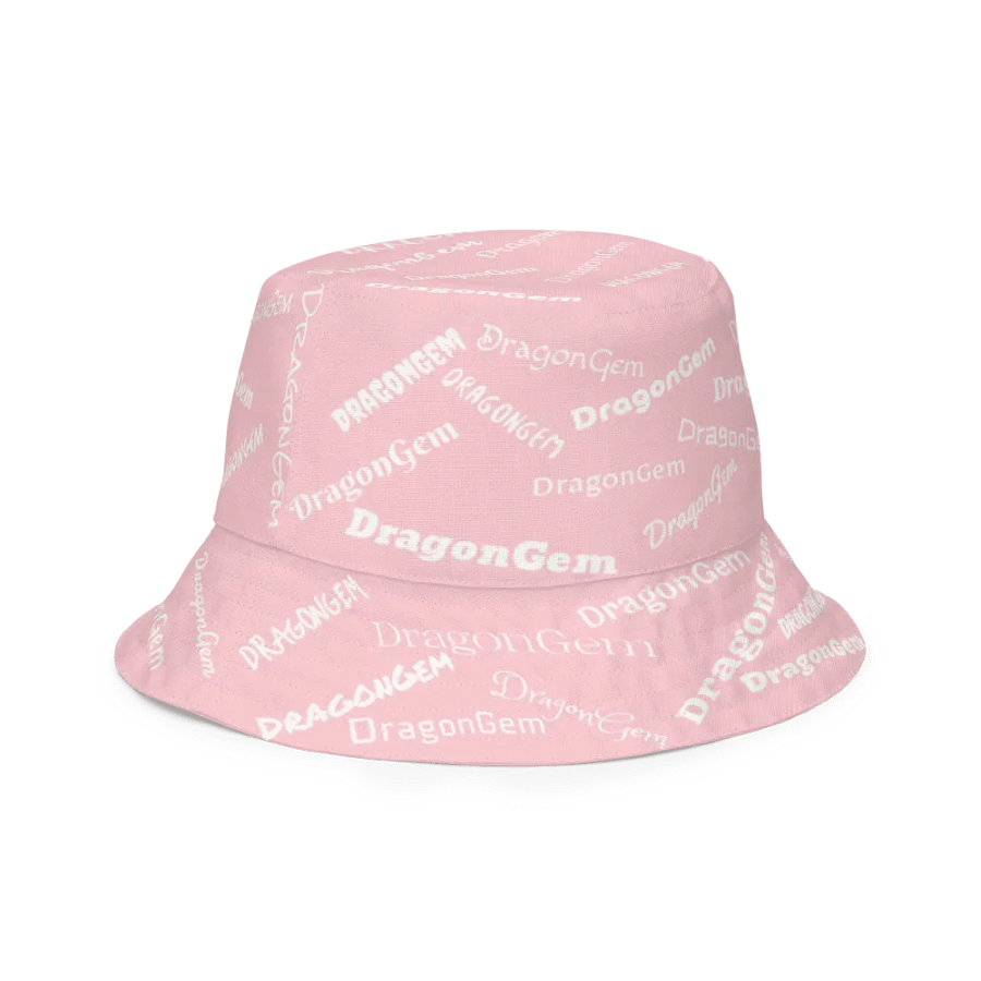 DragonGem Pink Reversible Bucket Hat product image (3)