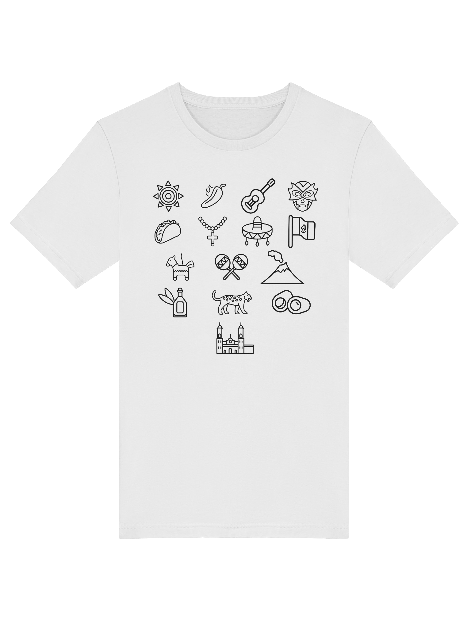 Puebla Icons T-shirt product image (41)