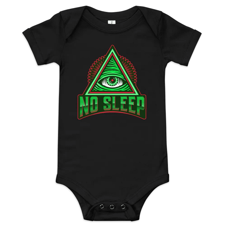 NOSLEEPRP Baby Onesie product image (1)