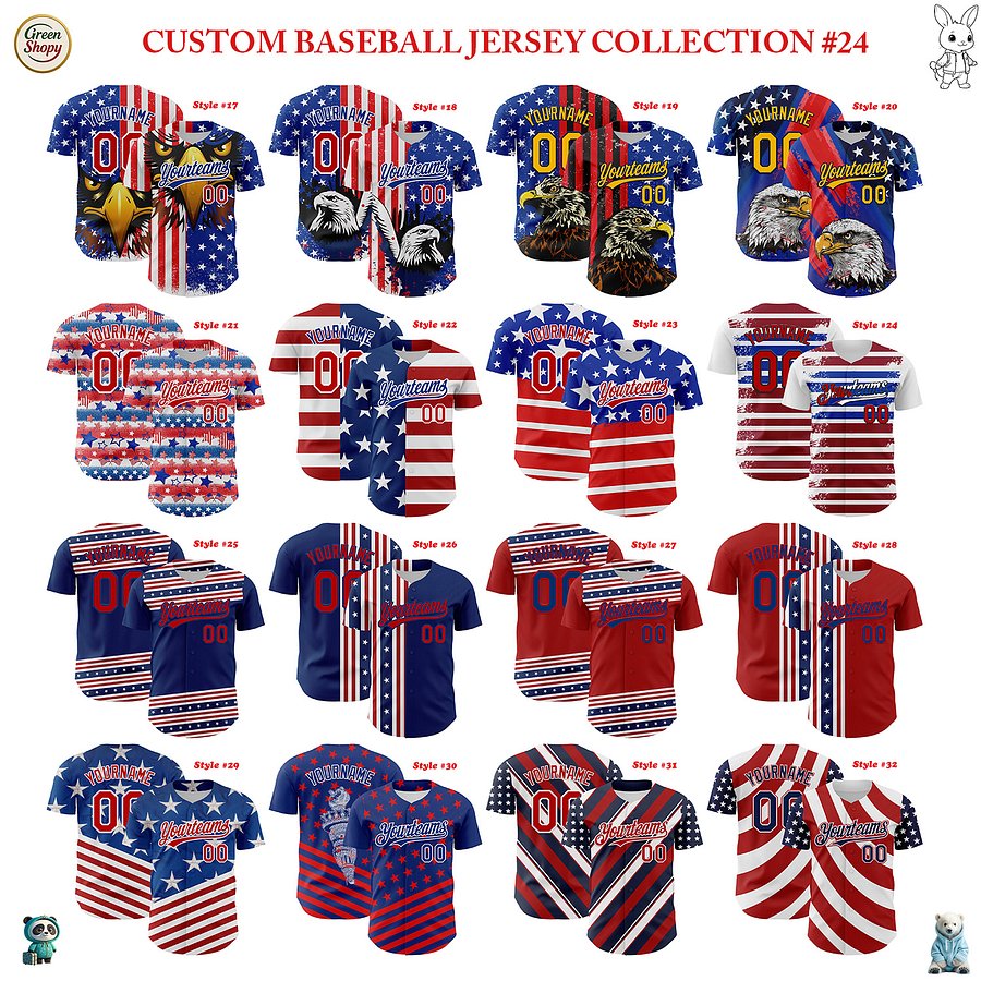 Authentic Baseball Jersey, Custom Baseball Jersey, Personalized Sport Jersey, Colorful, Flowers, Number, Logo, American product image (2)
