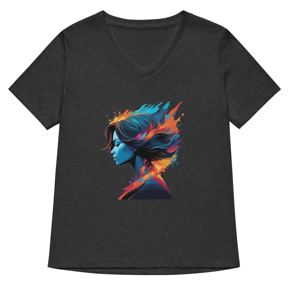Bella+Canvas Women's Relaxed V-Neck T-Shirt product image (6)