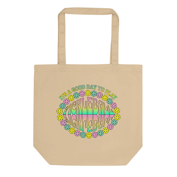 It's A Good Day To Play Pickleball Eco Tote product image (1)