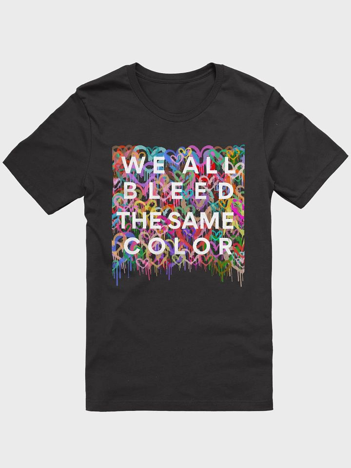 Bleeding Hearts Fitted Tee. product image (7)
