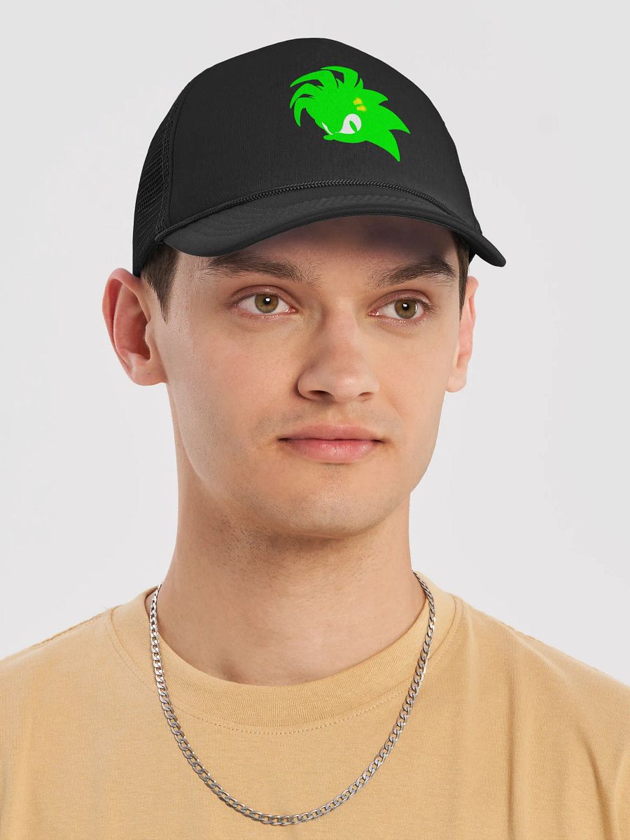 Manic The Hedgehog Printed Trucker Hat product image (3)