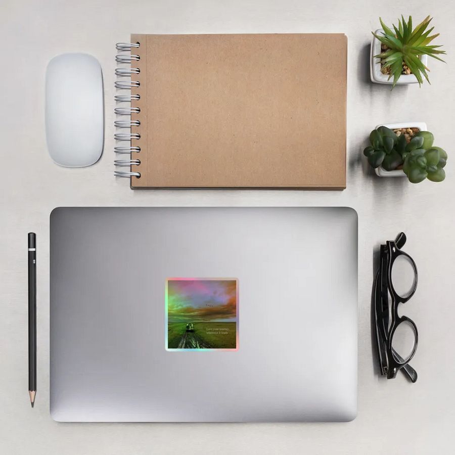 Love Your Journey Holographic Sticker Set product image (13)