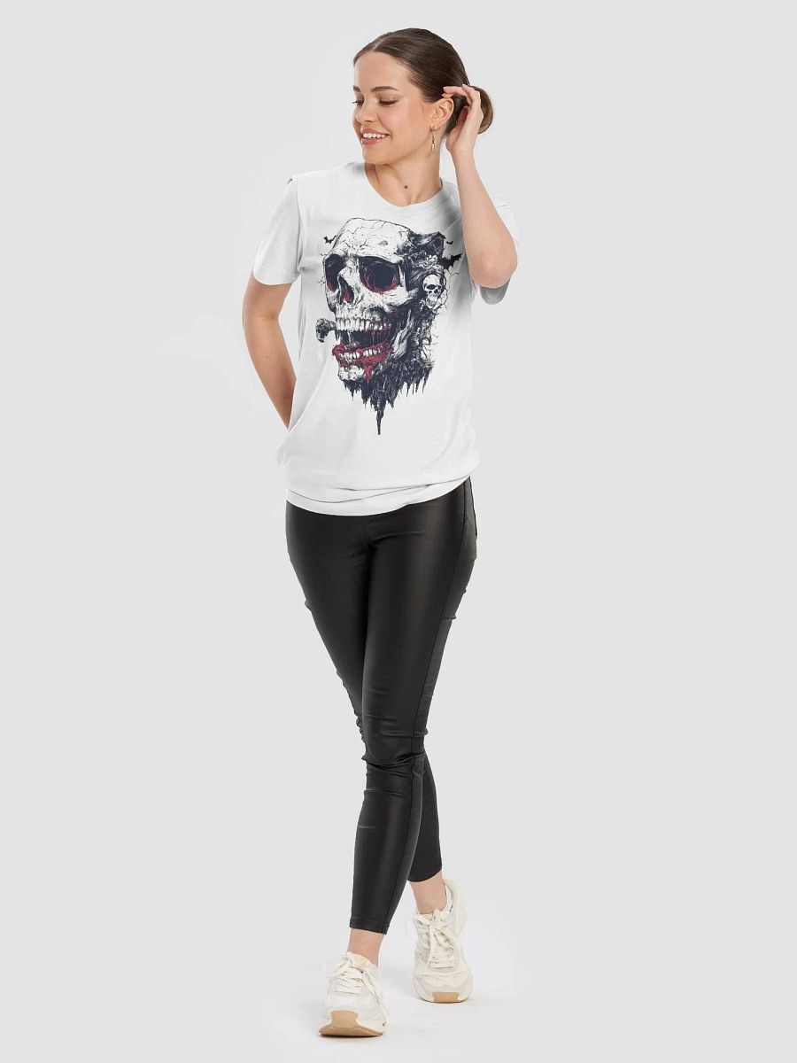 Skull with Red Streaks T-Shirt product image (10)