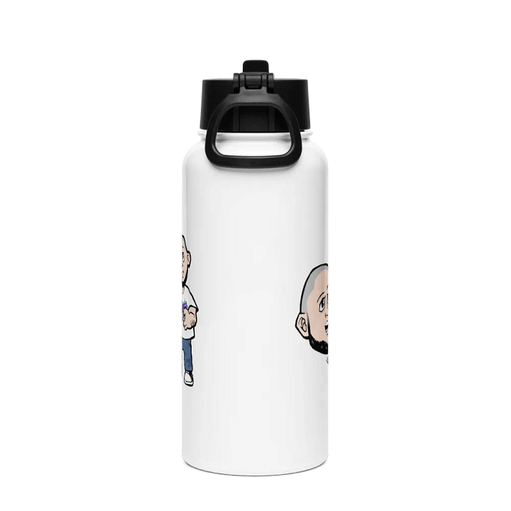 SirLandry Does Gaming Official Stainless Steel Water Bottle with Straw Lid product image (2)