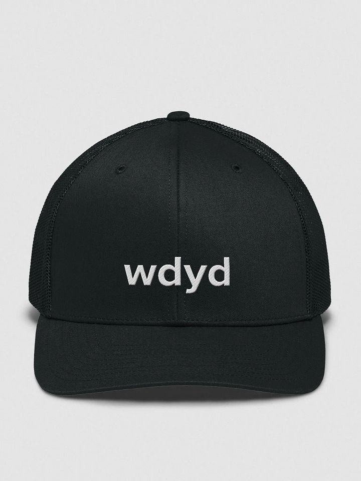 wdyd trucker hat product image (2)