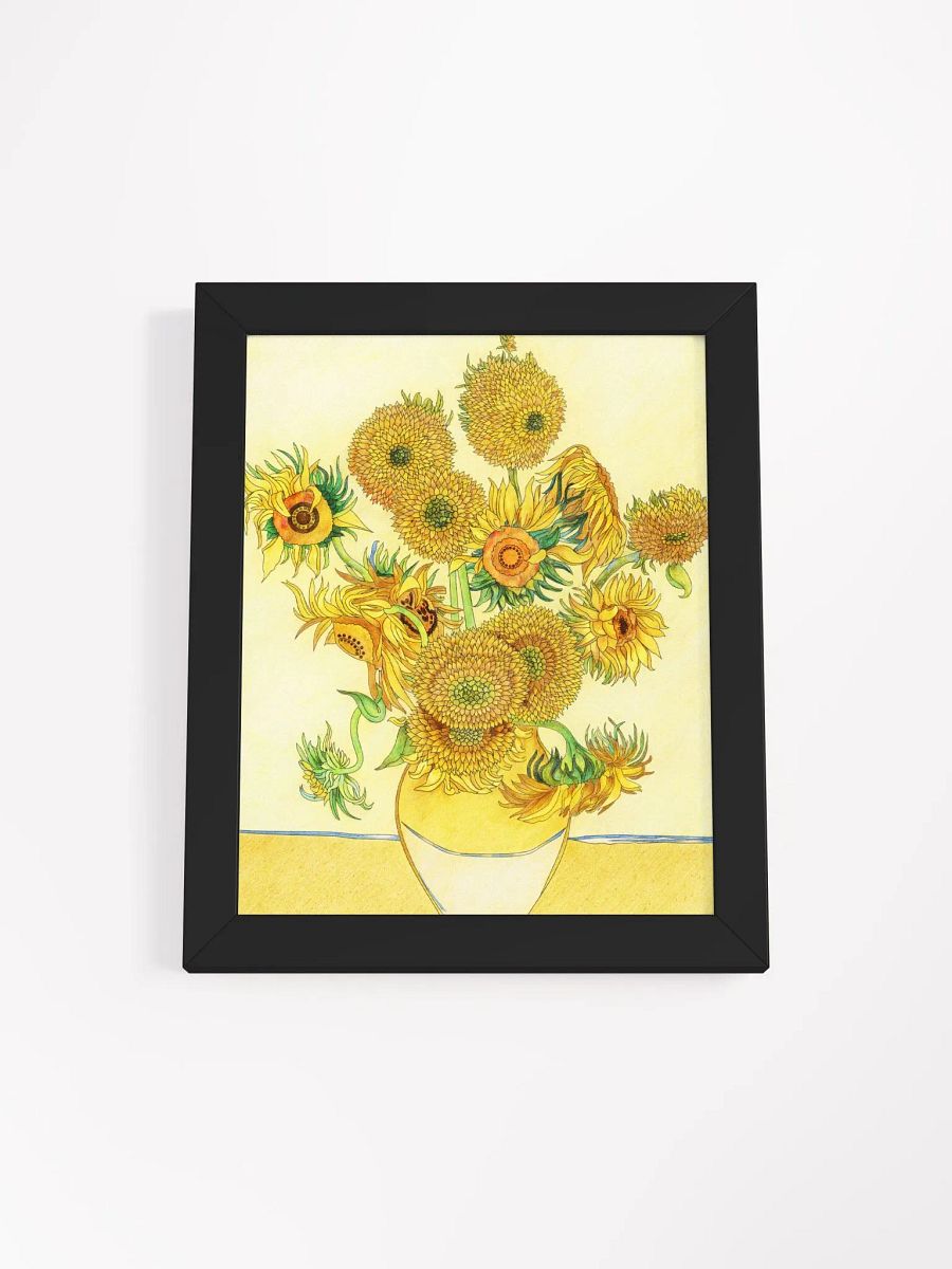 Vincent van Gogh's Vase with Three Sunflowers. product image (33)