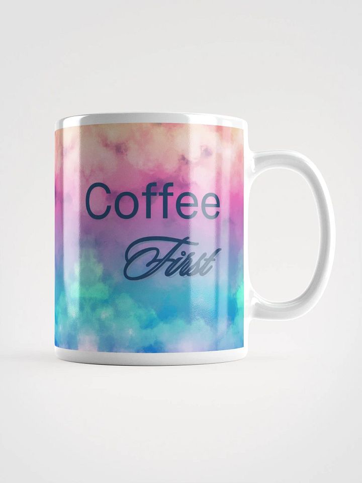 Vibrant Coffee First Mug product image (3)