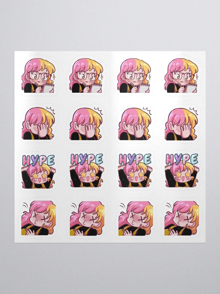 Emote Sticker Sheet - Option 3 product image (2)