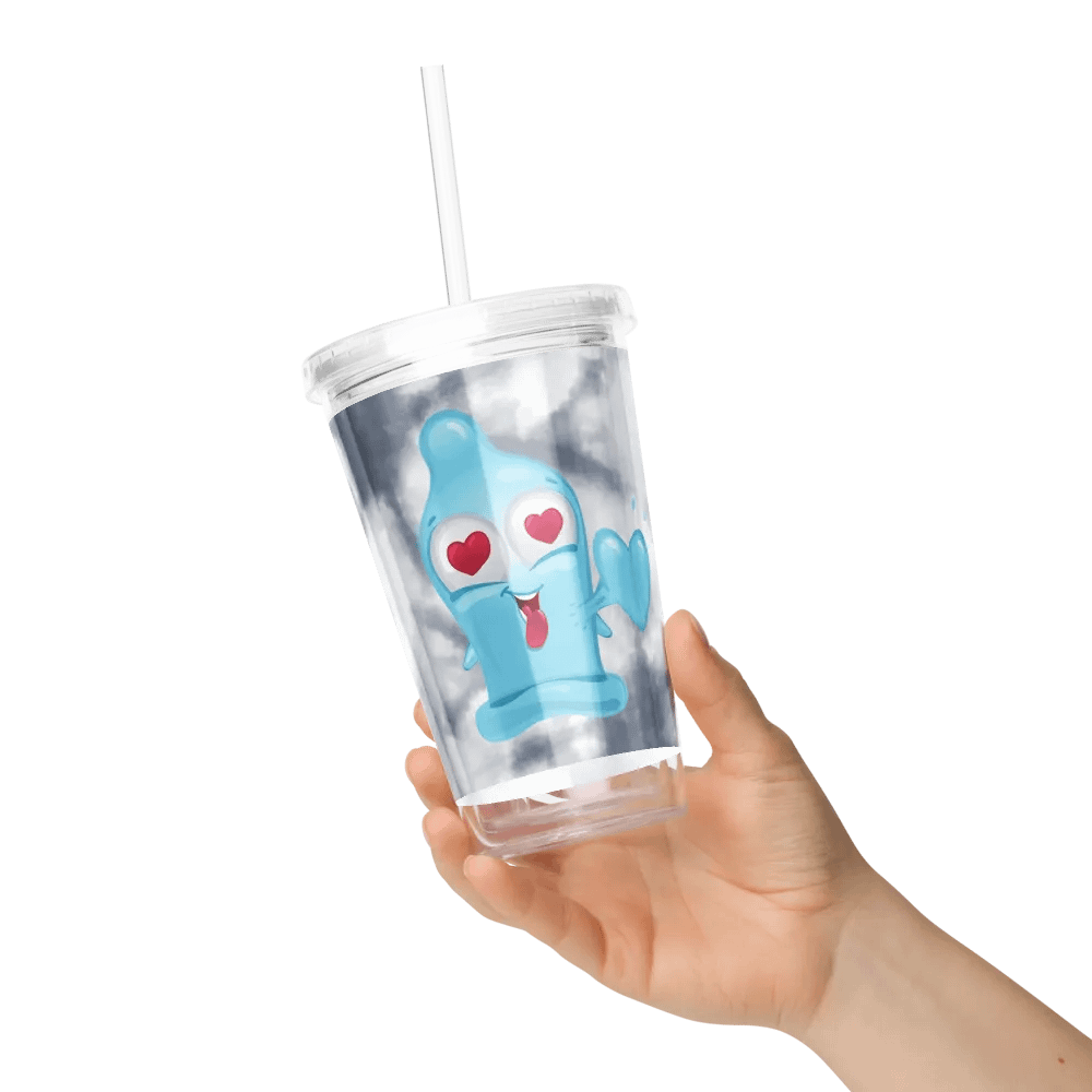 Love Struck Condom Double Wall Tumbler product image (6)