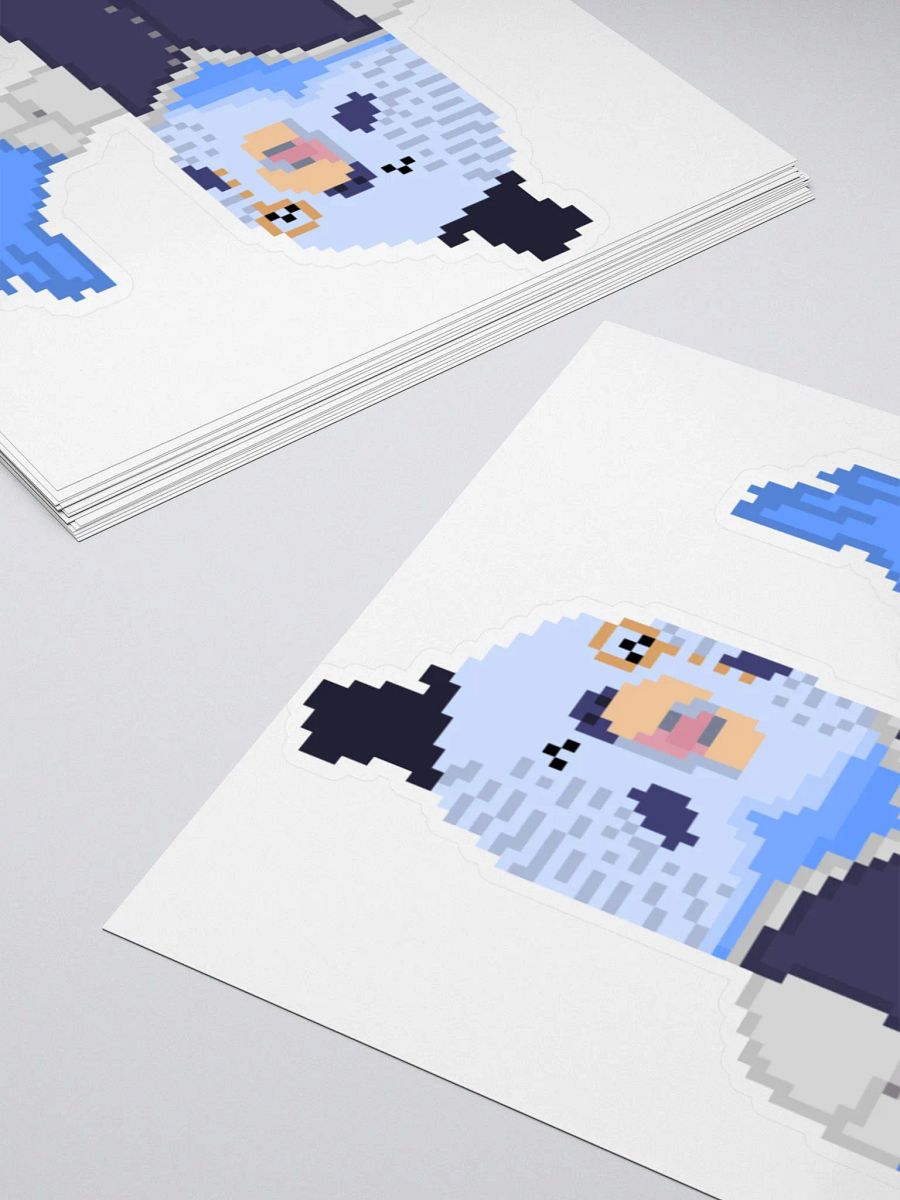 Waving Budgie Sticker product image (4)