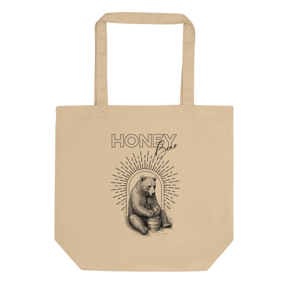 Honey Bear Eco Tote Bag product image (1)