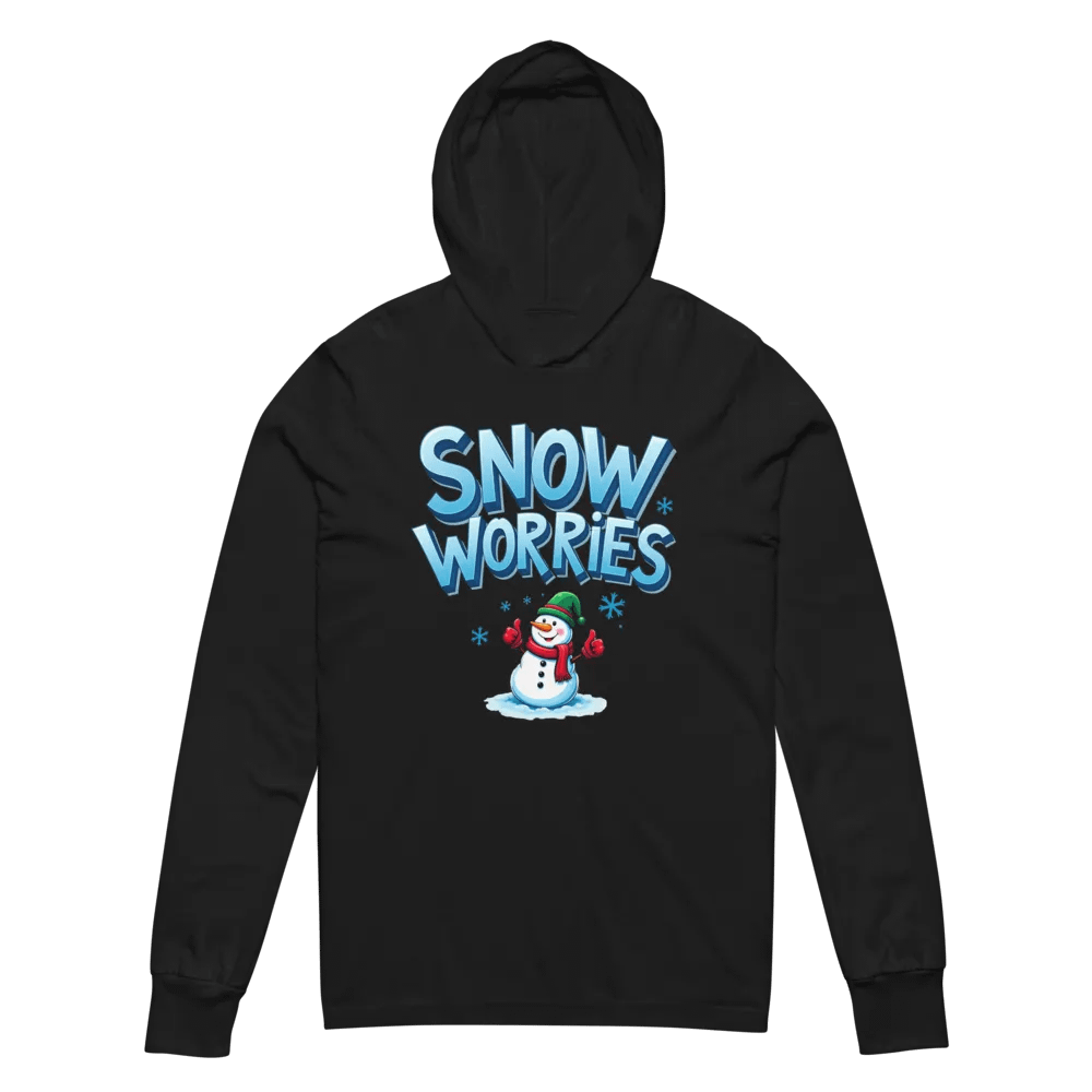 Snow Worries Thumbs-Up Hoodie product image (2)