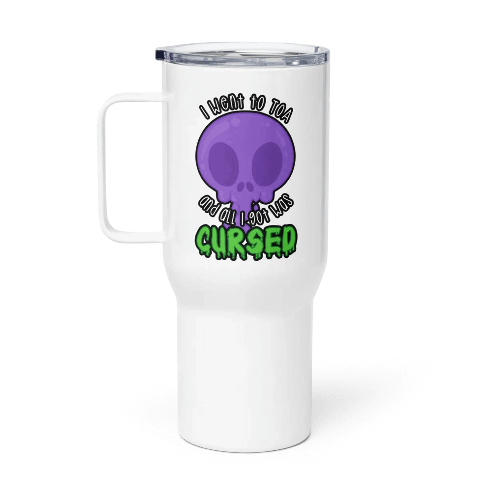 All I Got Was Cursed - Warlock - Travel Mug w/Handle product image (1)