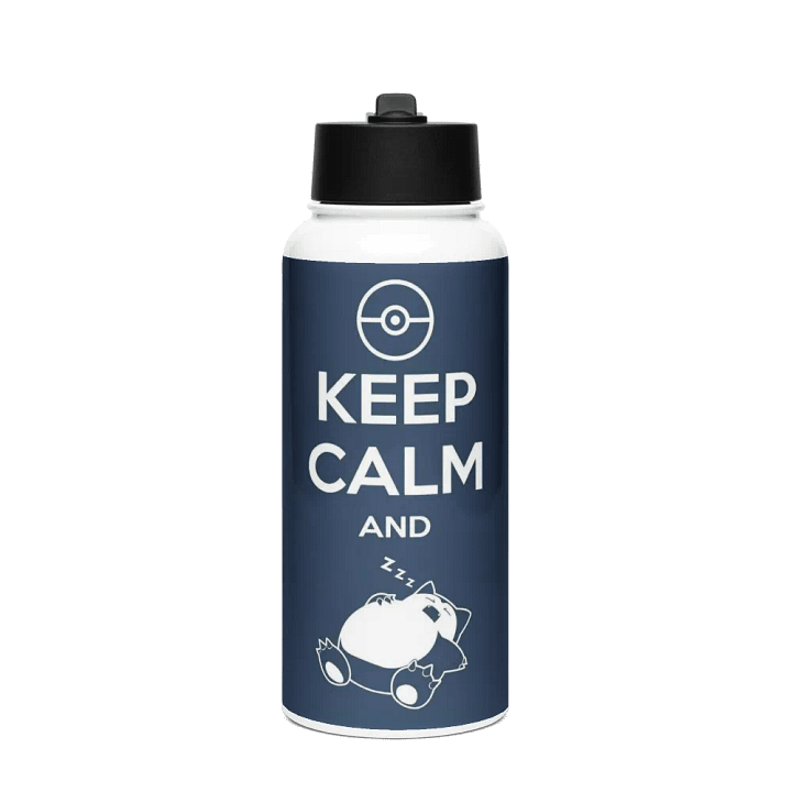Keep Calm Snorlax Bottle product image (1)