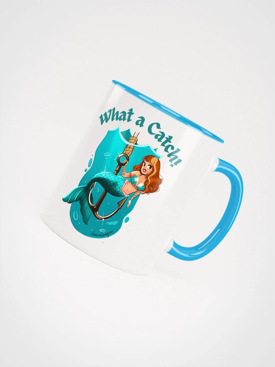 What a catch mermaid mug product image (2)