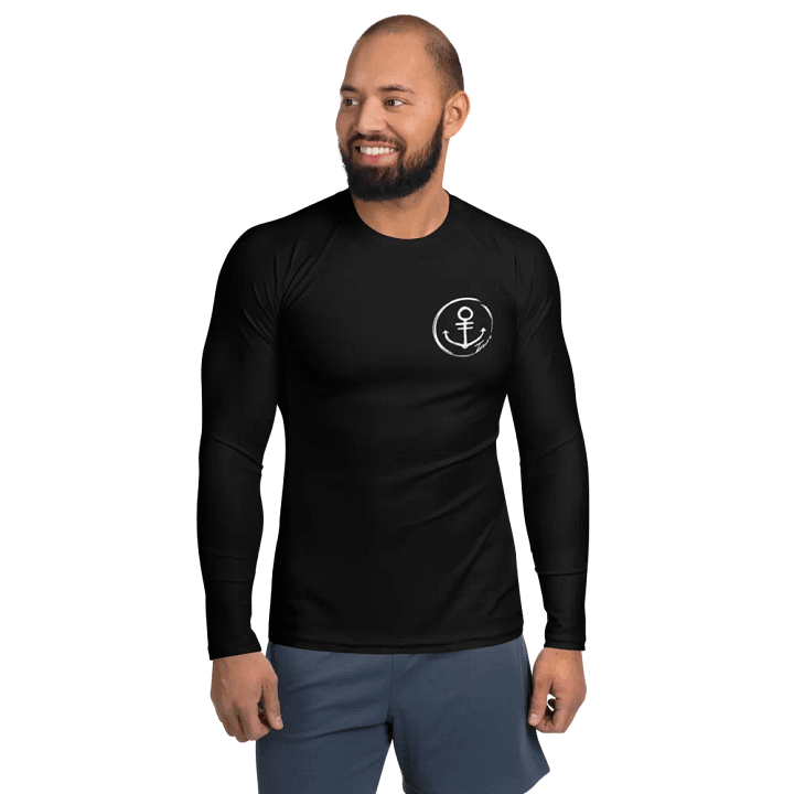 Sun-Resistant Men's Long Sleeve Rash Guard product image (1)
