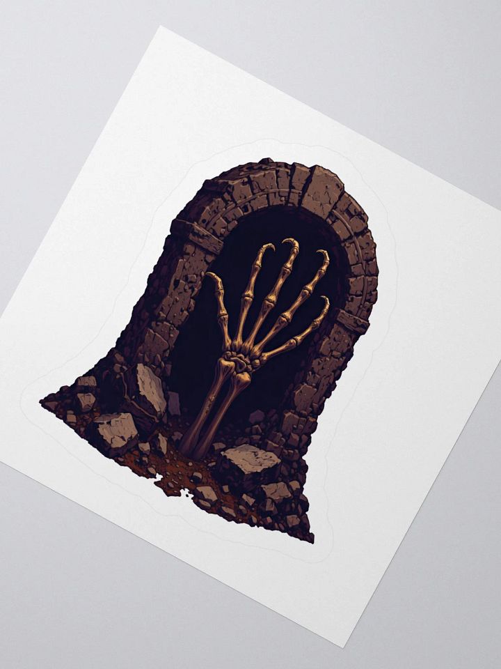 Ethereal Crypt Hand Kiss Cut Sticker product image (4)
