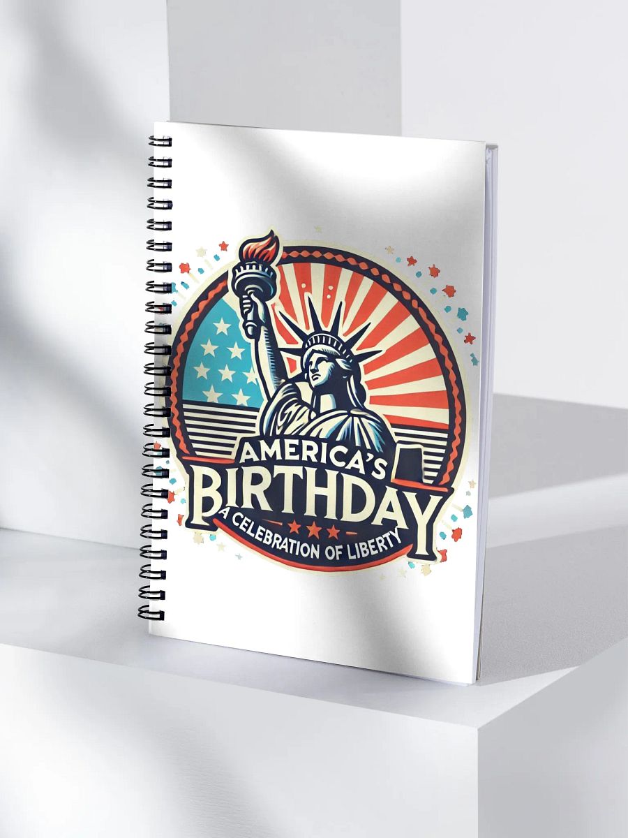 Liberty Celebration Spiral Notebook product image (4)