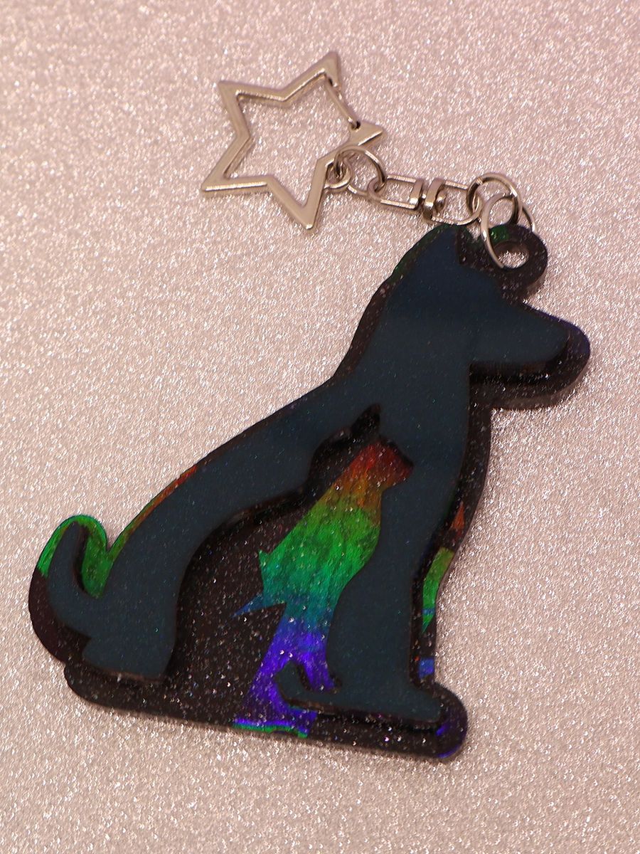 Doggo and Holo Catto Keychain product image (4)