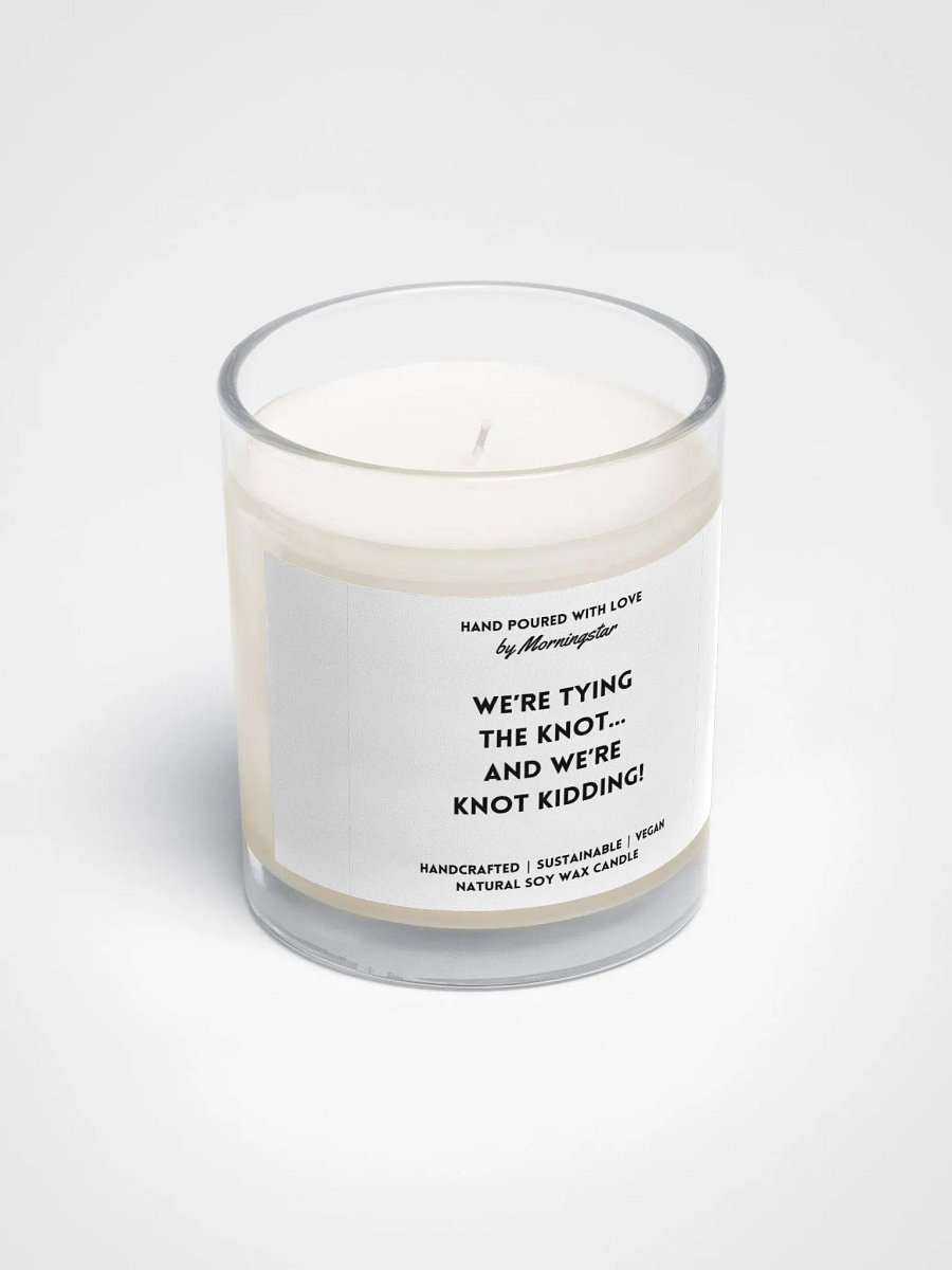 Love-Knotted Soy Wax Candle product image (2)