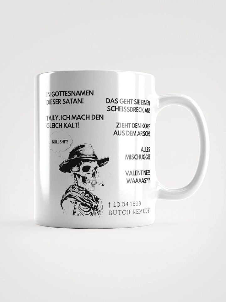 HRNBCK MUG - RIP Remedy White Edition One product image (1)