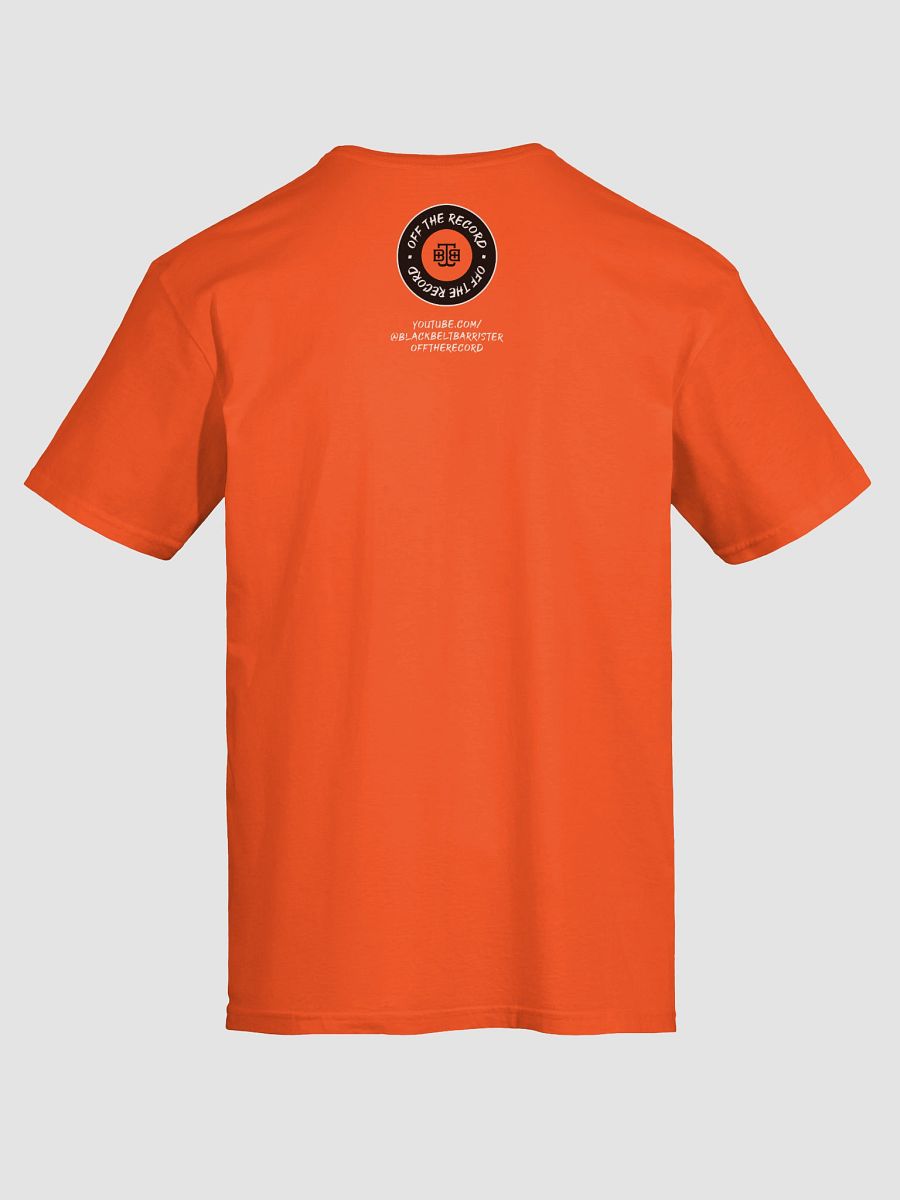 BBB Off the Record Orange T-Shirt product image (7)