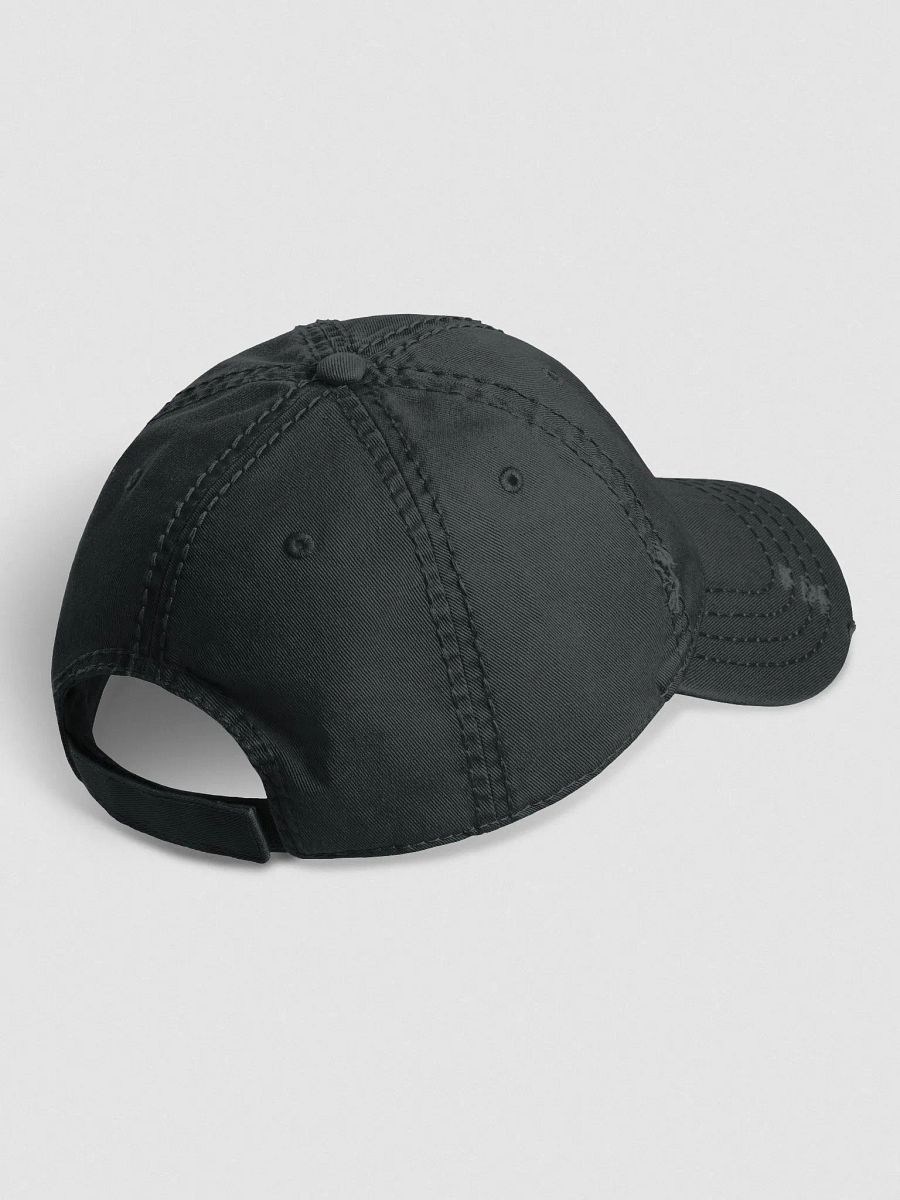 Dopeness Stitched Distressed Dad Hat (RED) product image (3)