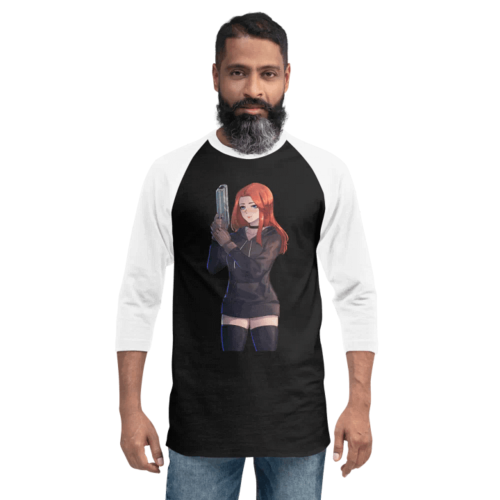 Zombie Slayer ¾ Sleeve Tee product image (2)
