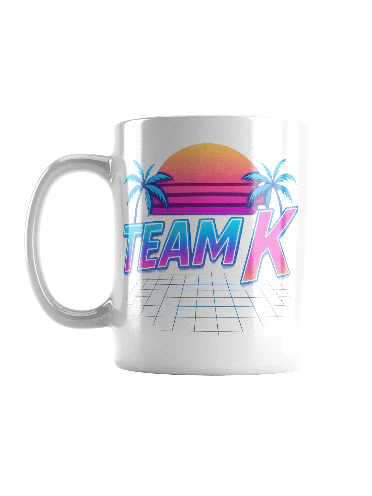 Team K 1980's White Mug product image (17)