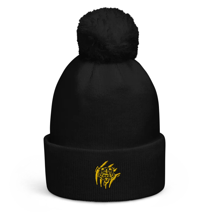 Gorro con pompón de tigre rugiente product image (2)