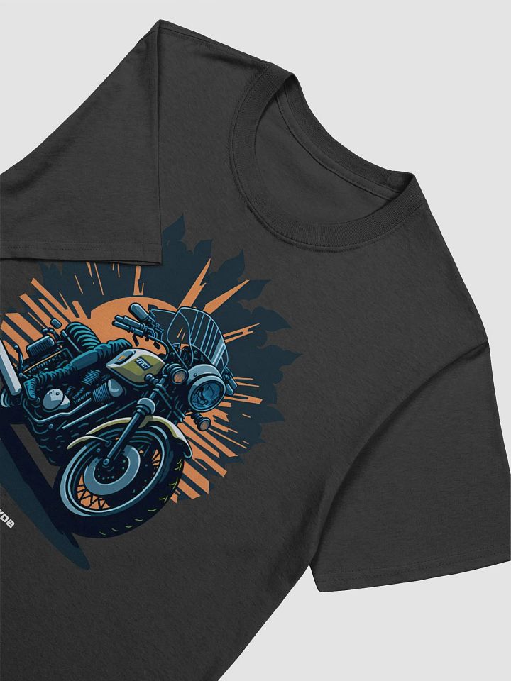 Retro Motorcycle Explosion - Tshirt product image (1)