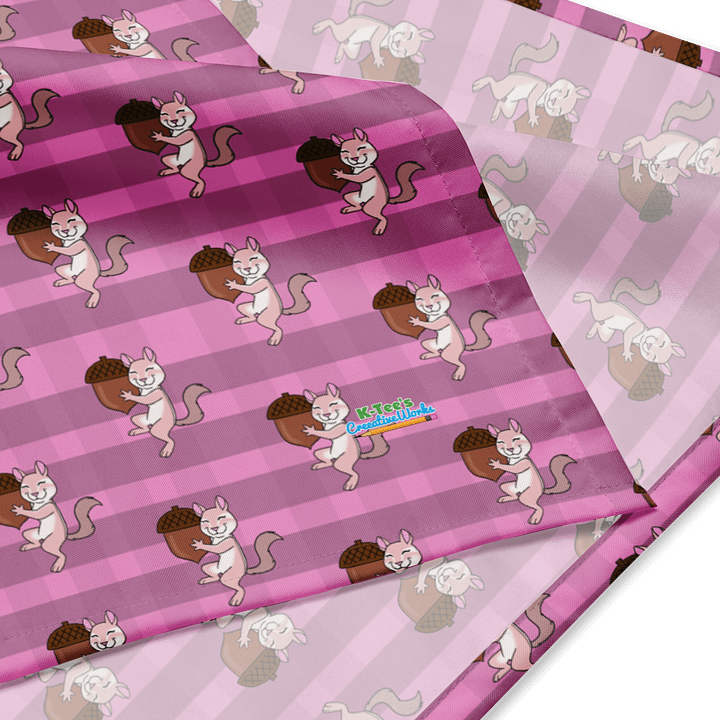 "Cheerful Chipmunk" Pattern - Bandana product image (2)