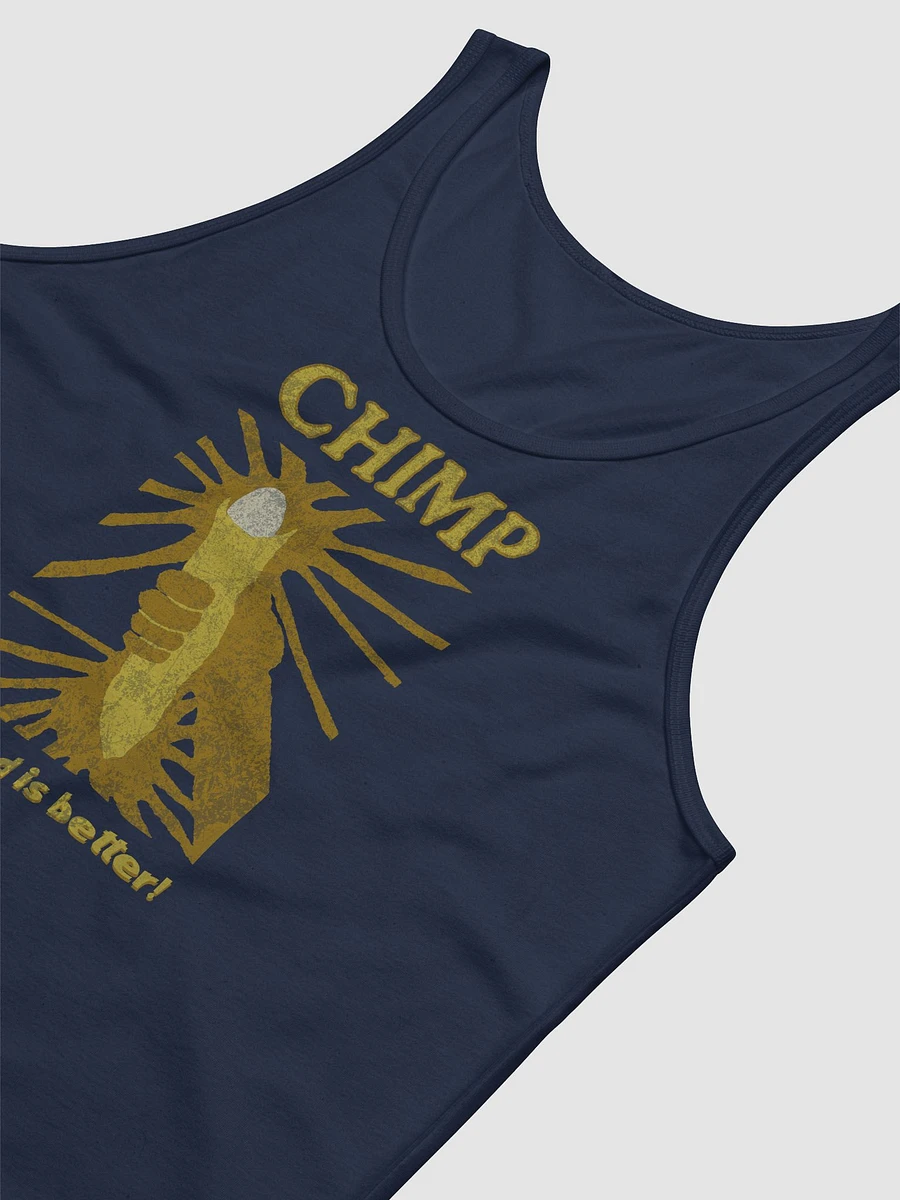 Chimp: My God Is Better Jersey Tank Top product image (1)