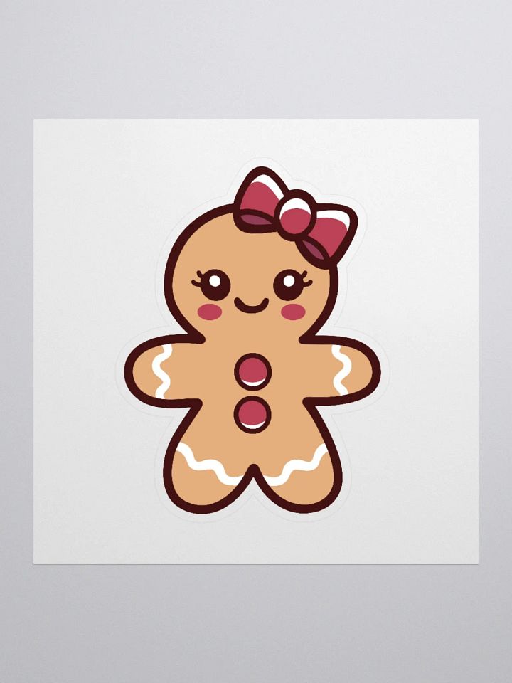 Gingerbread Girl Sticker product image (1)
