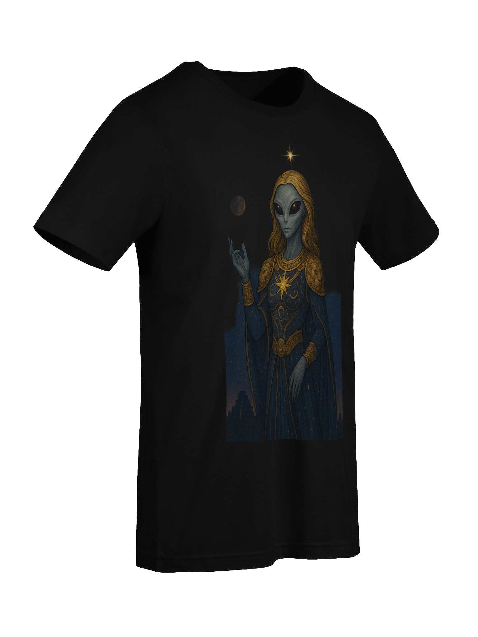 Celestial Alien hybrid T-Shirt product image (3)