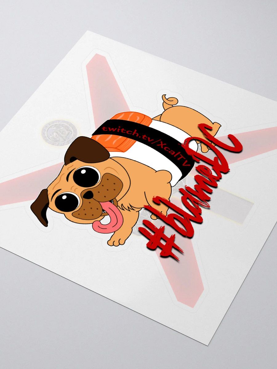 Sushi Pug Sticker product image (7)