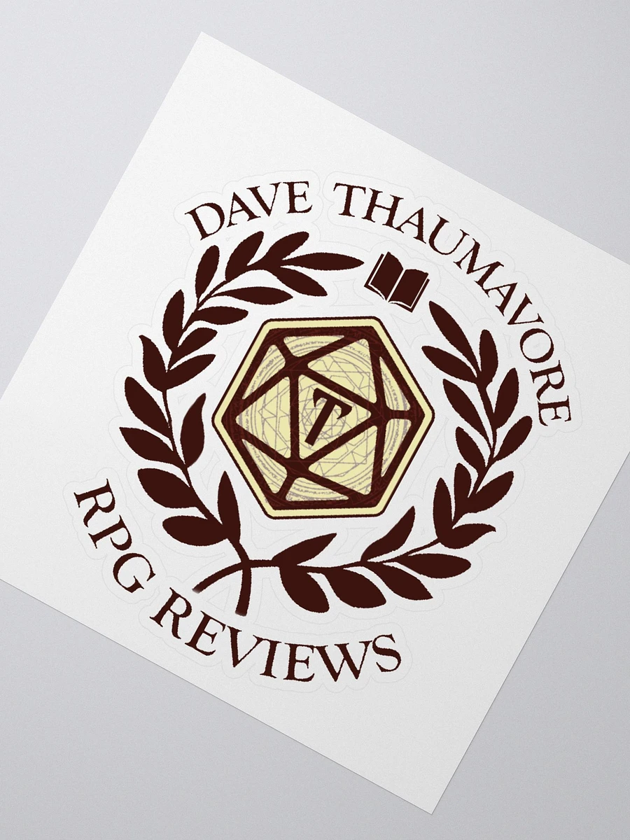 Collegiate Thaumavore logo sticker product image (6)