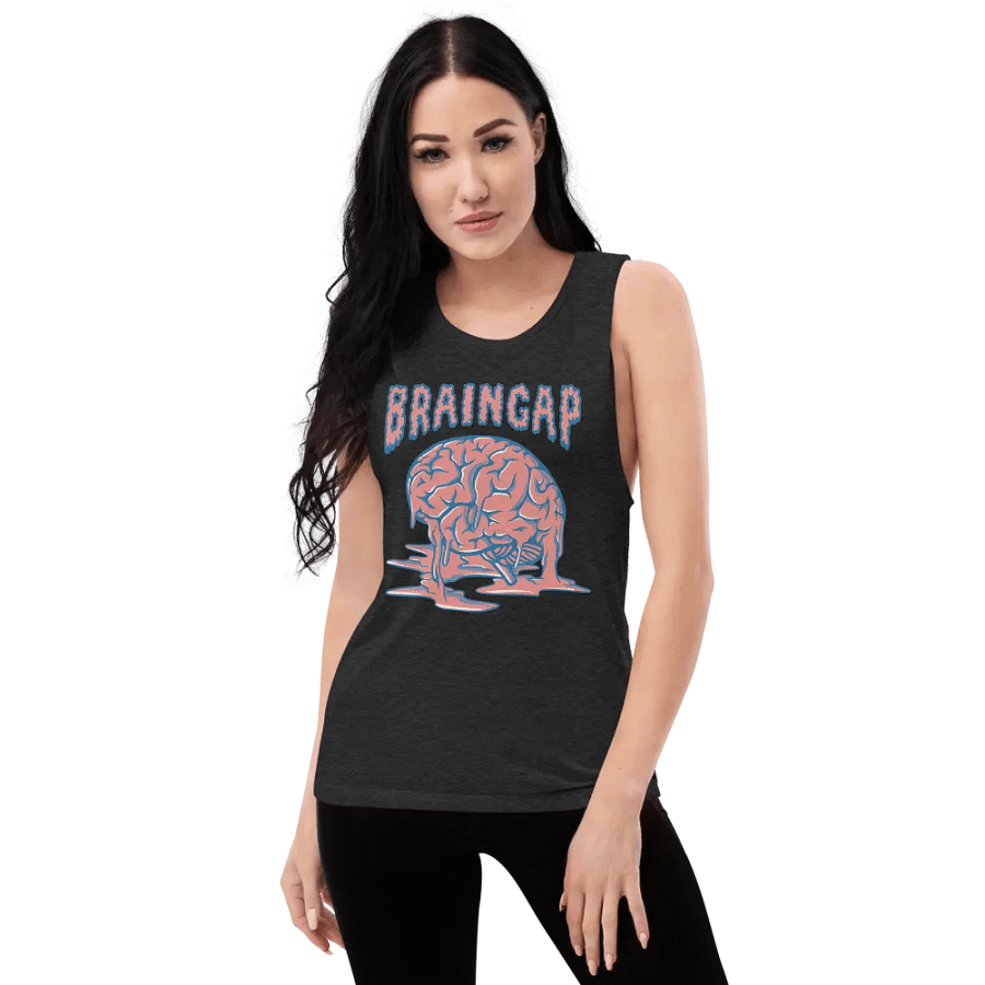 Braingap Drip Women's Muscle Tank product image (8)