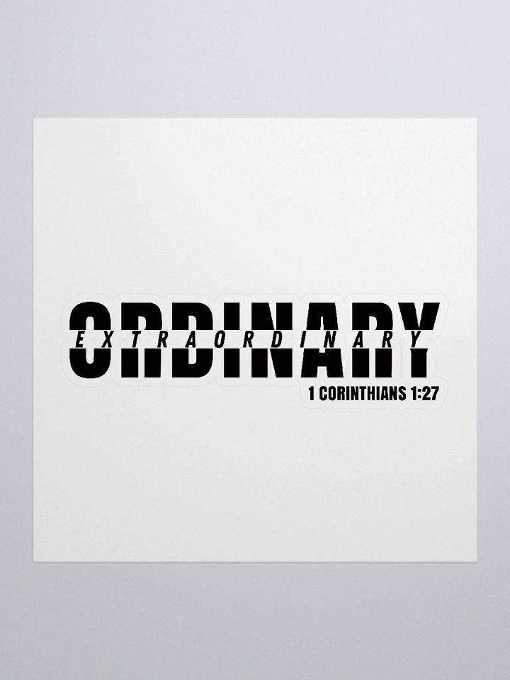 Ordinary Sticker product image (1)