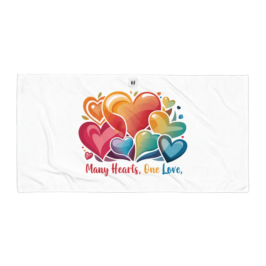 Many Hearts One Love Towel product image (1)