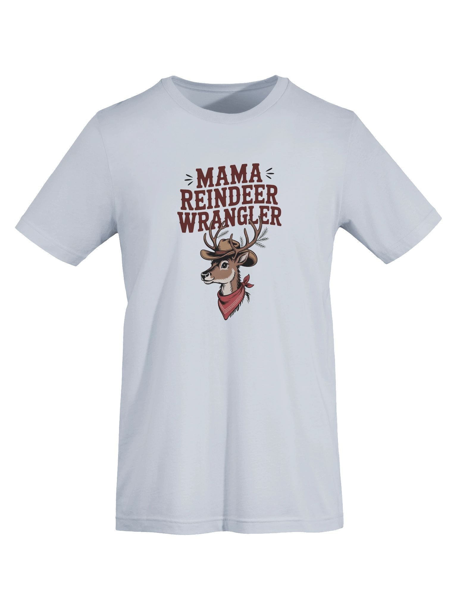 Mama Reindeer Wrangler T-Shirt | Reindeer Wrangler Shirt | Mama Christmas Tee | Christmas Gift Shirt for Moms | Christmas Reindeer Shirt product image (5)