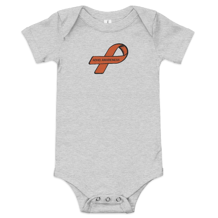 ADHD Awareness Ribbon Baby Onesie product image (1)