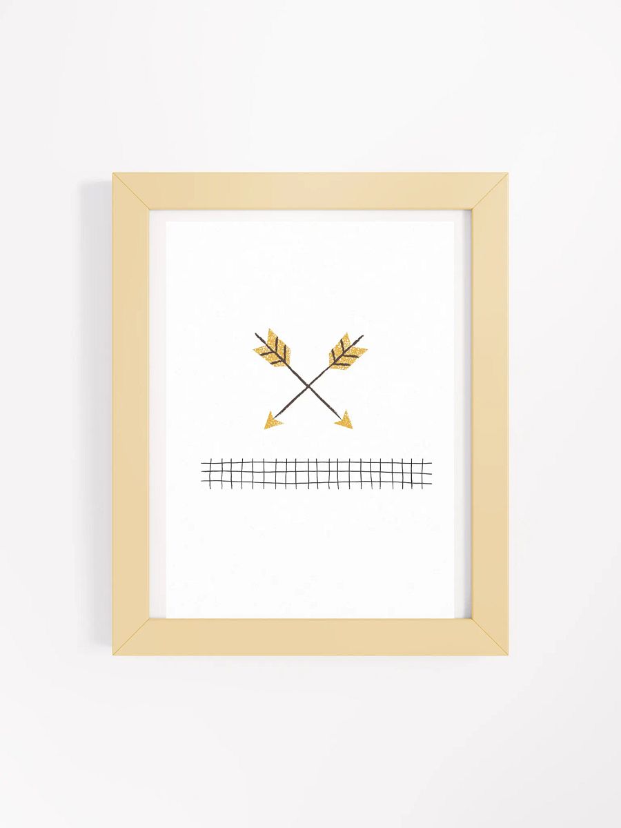 Crossed Arrows Framed Matte Poster product image (94)