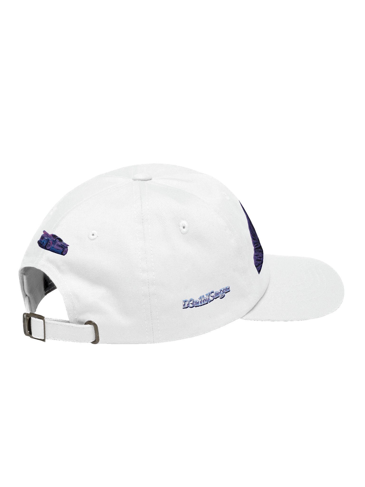 D3a1hXSaga: Midnight Drip Hat - White Edition product image (2)